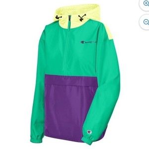 Champion Packable Women Hooded Long Sleeve Athletic Warm Up and Track Jackets